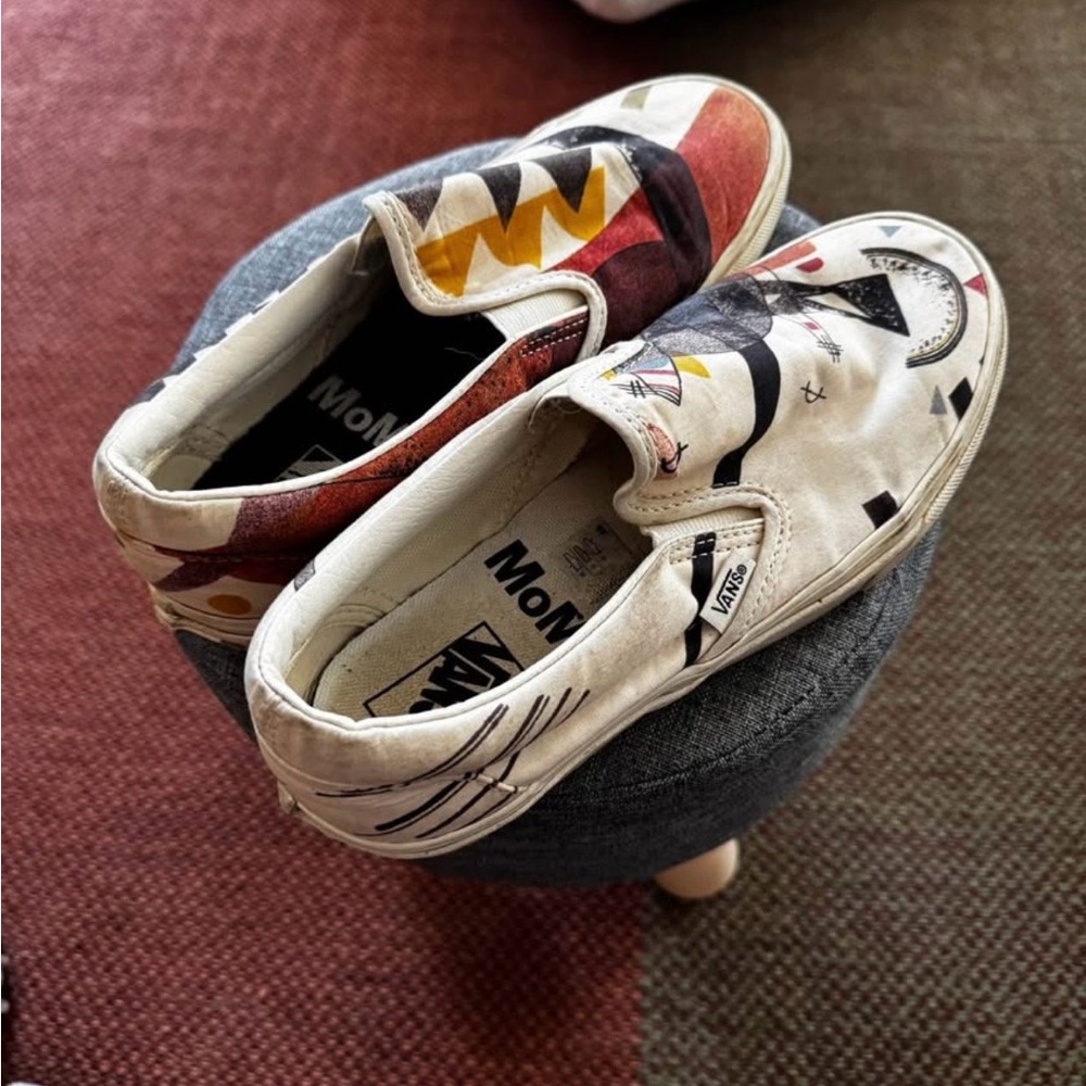 Vans MoMA Slip-On Sneakers - Abstract